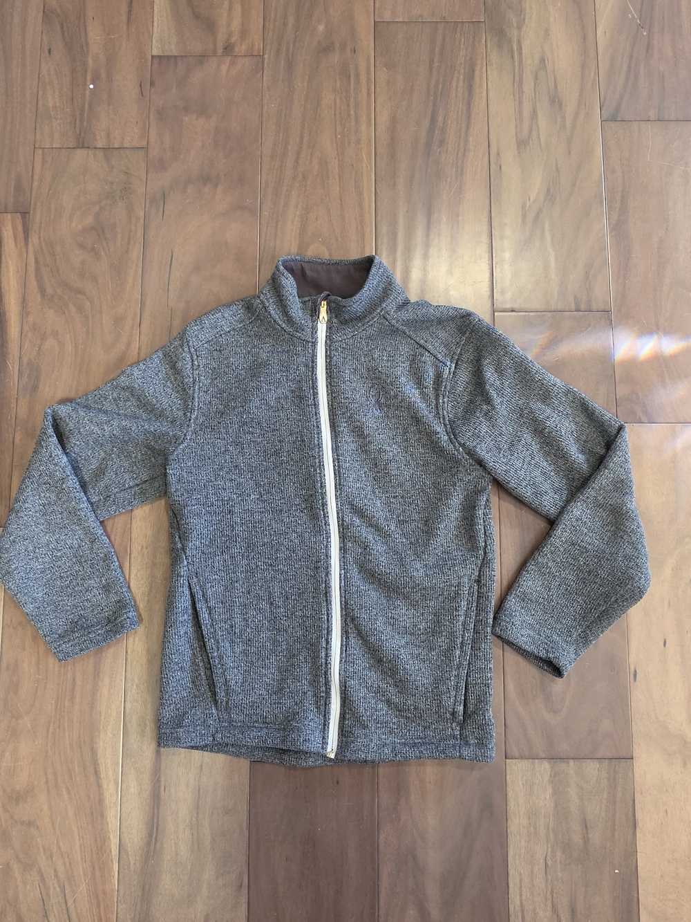 Women’s Spyder Dark Gray Zip-Up Jacket – Size Small 🖤